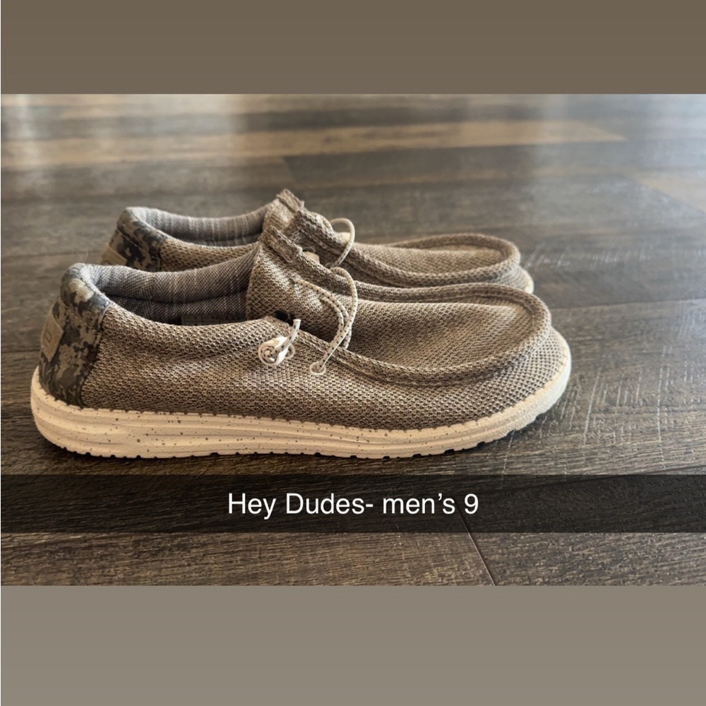 Hey Dude Men's Tan Slip-On Loafers